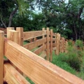 wooden fence